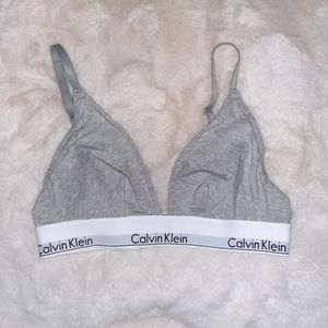 BNWOT Calvin Klein modern unlined, triangle bra